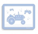 Gaffel i stål - Blå traktor thumbnail