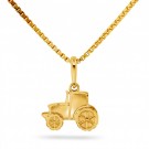 Halskjede i gull - Traktor thumbnail