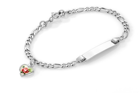 ID-armbånd - Rose motiv